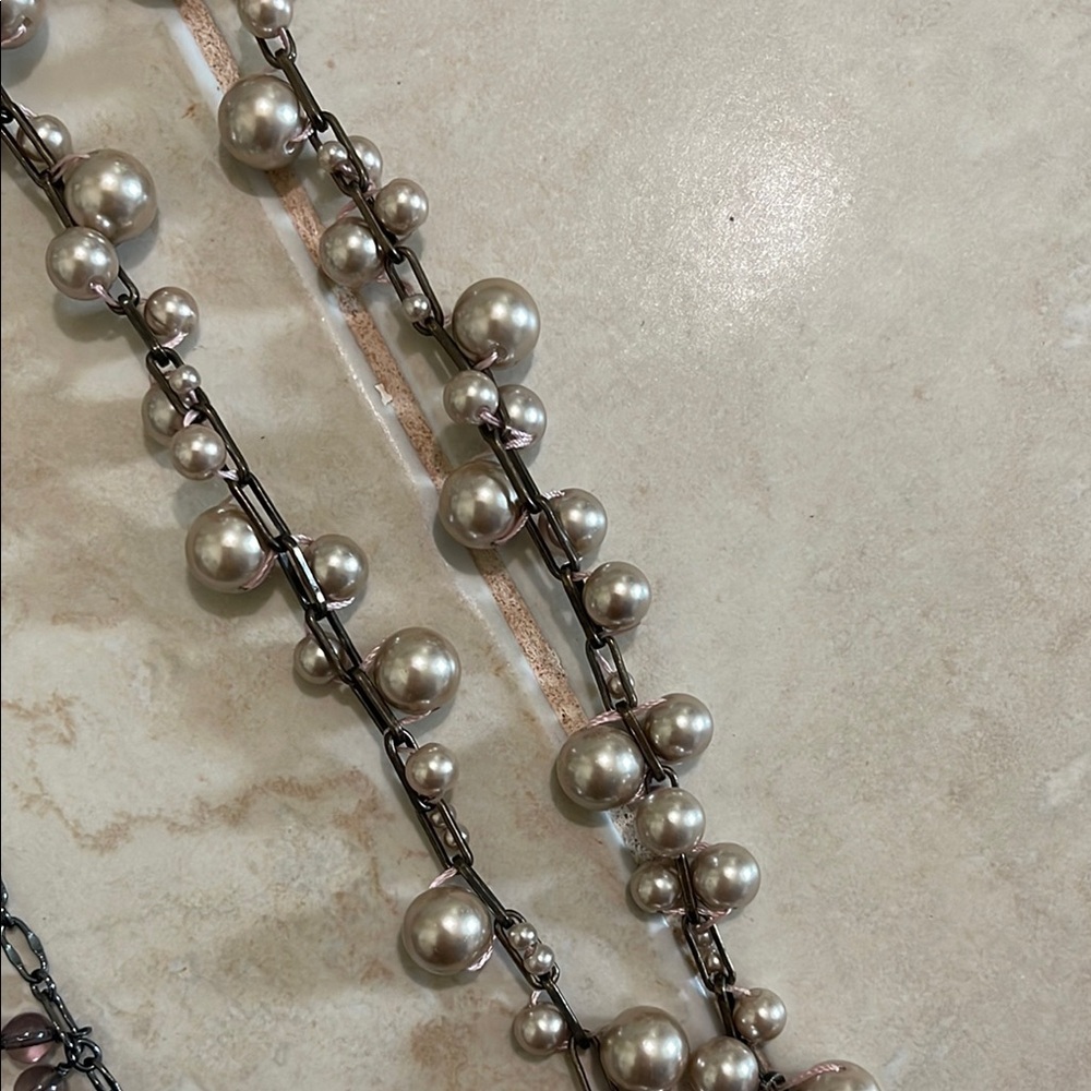 JCREW- Elegant Silver and Gold Necklace bundle - Picture 5 of 7